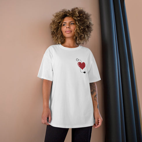 Her Stethoscope Champion T-Shirt